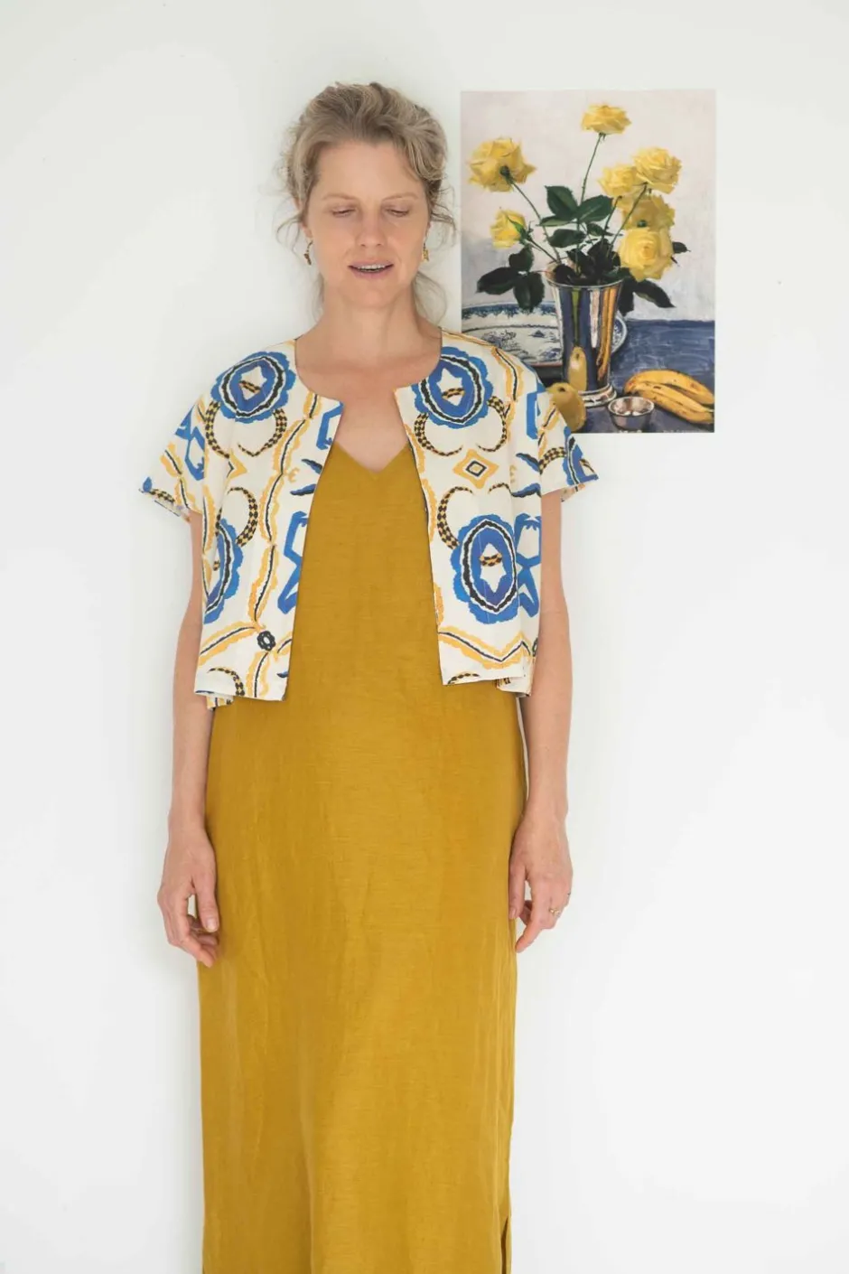 Outlet Lazybones Anya Shrug Blumen