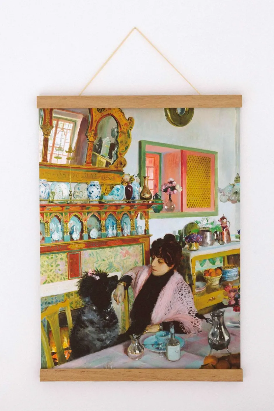 Store Lazybones Art Print - Marie Rochegrosse