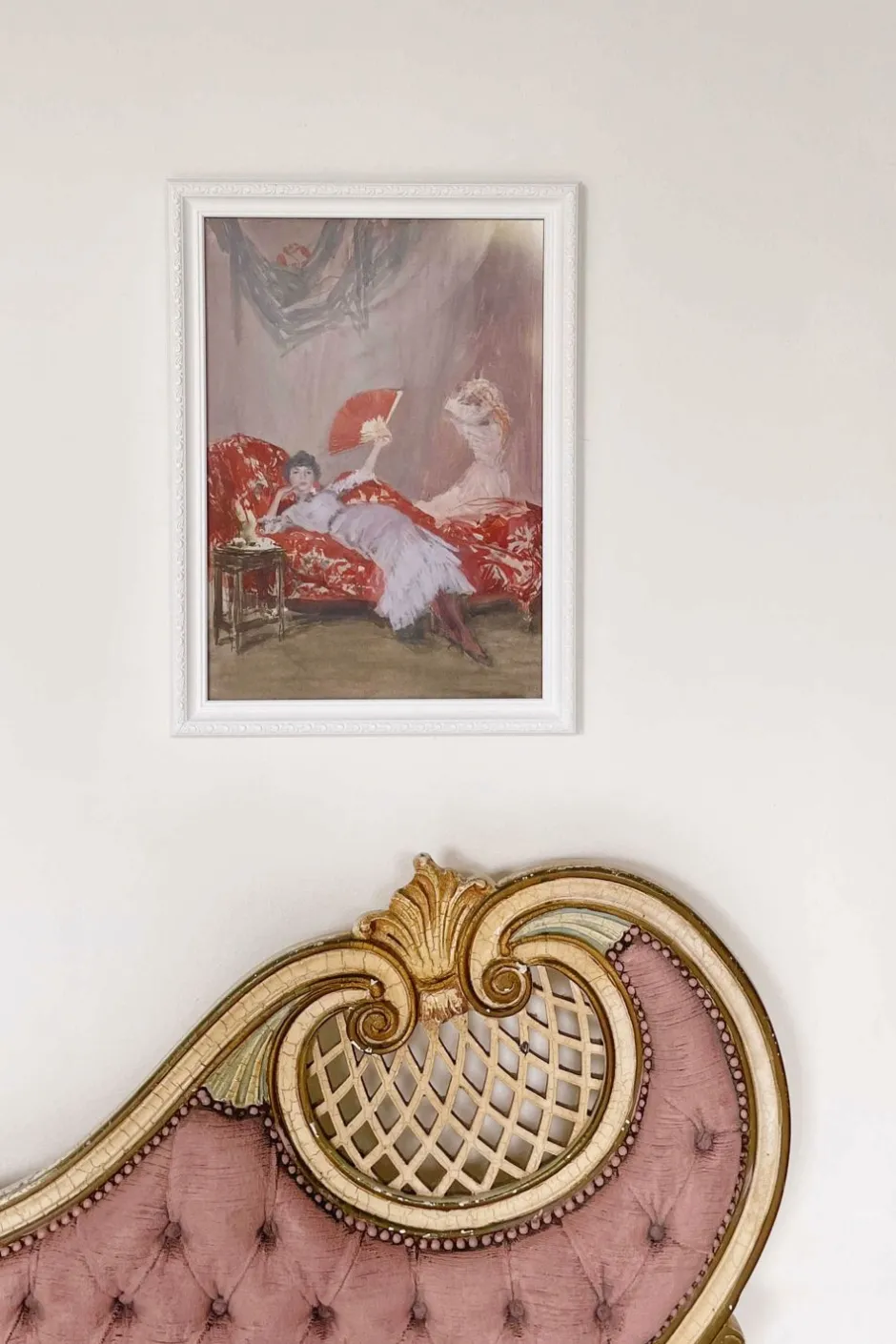 Fashion Lazybones Art Print Set - In The Boudoir