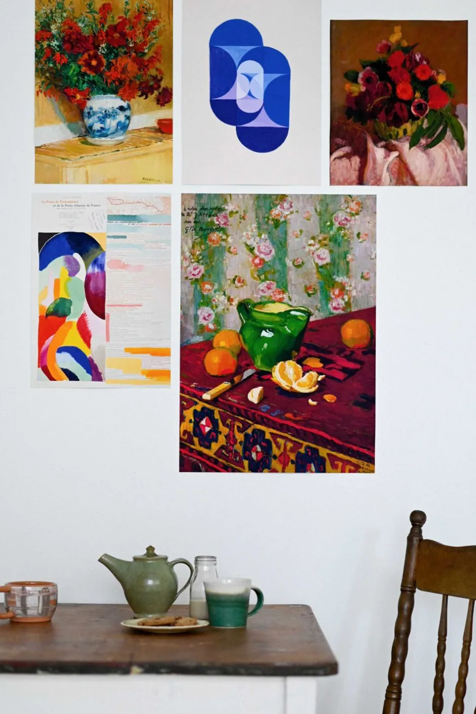 Flash Sale Lazybones Art Print Set - Mixed Flowers