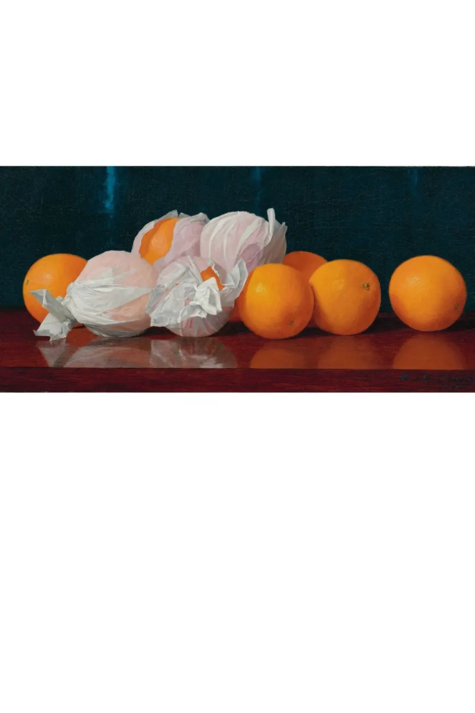 Cheap Lazybones Art Print Wrapped Oranges