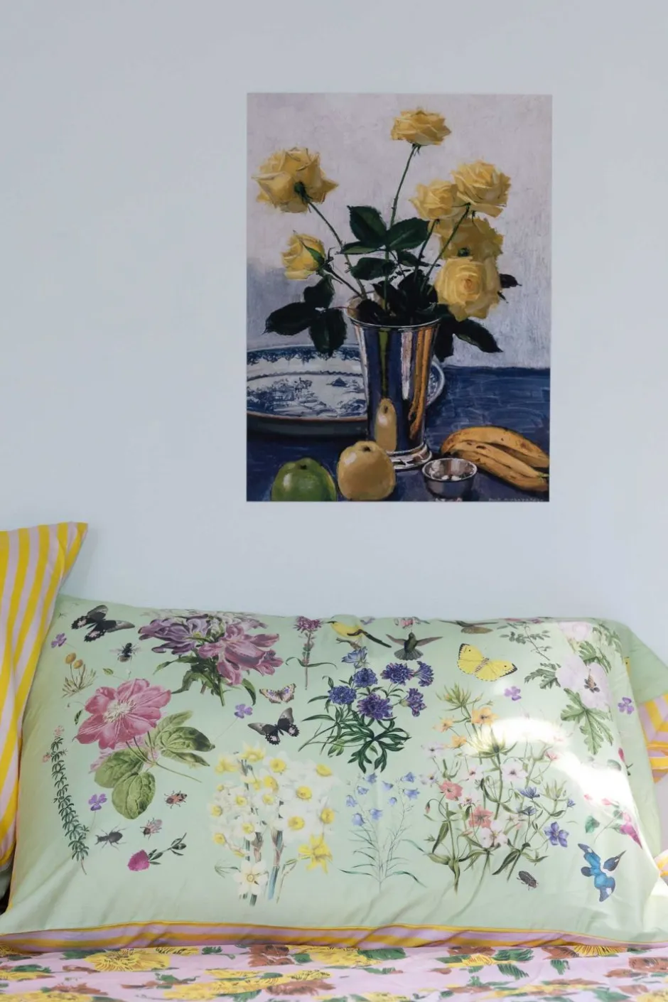 Cheap Lazybones Art Print Yellow Roses