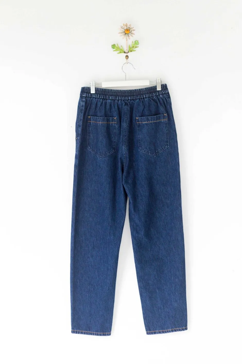 celine_pant_in_lightweight_denim_organic_cotton_5.webp Best Sale Lazybones Celine Pant In Lightweight Denim *Organic Cotton