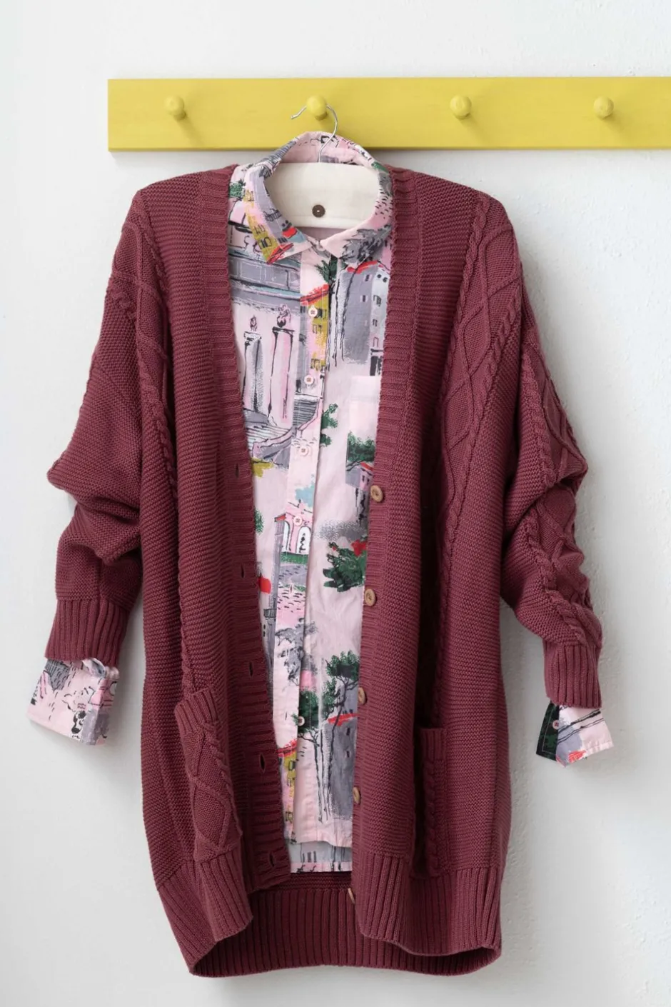 charli_cardigan_mulberry_organic_cotton_4.webp Hot Lazybones Charli Cardigan Mulberry *Organic Cotton