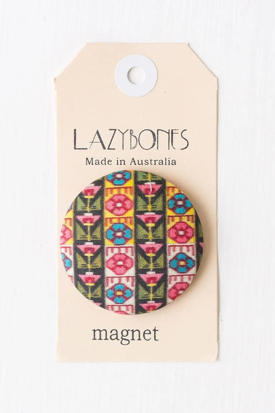 Online Lazybones Geo Magnet