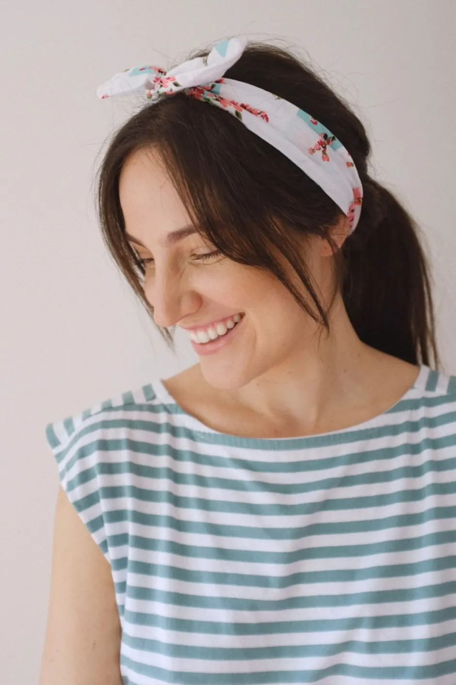 Outlet Lazybones Hair Wrap In Coral Bay