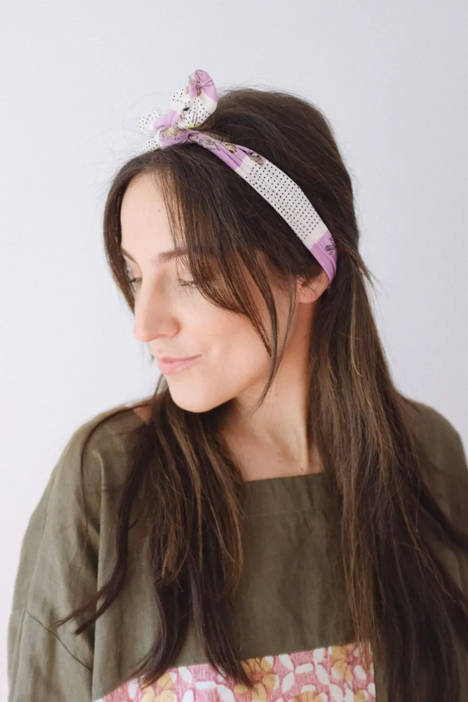 Discount Lazybones Hair Wrap In Daphne