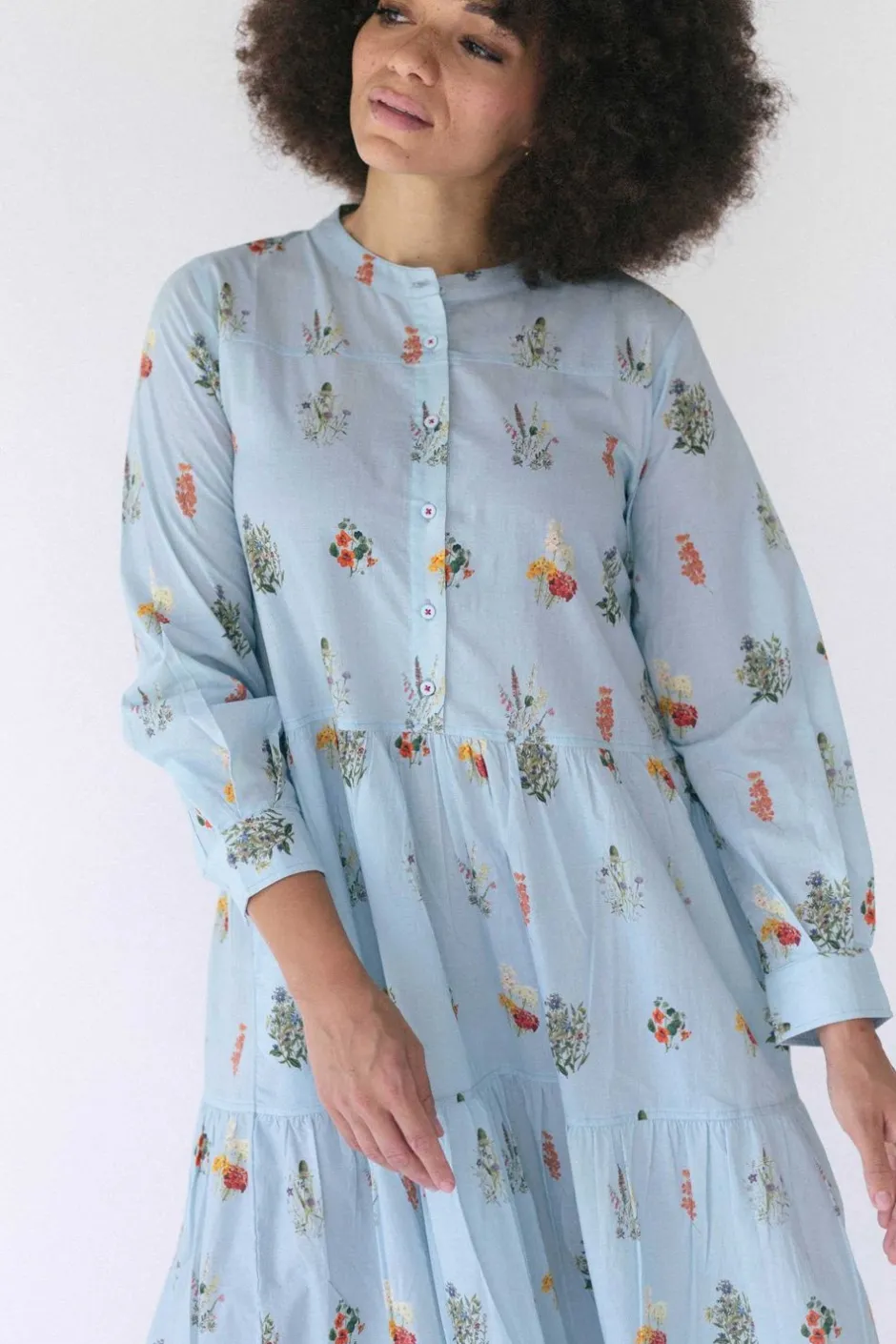 Cheap Lazybones Ingrid Dress Wildflowers *Organic Cotton