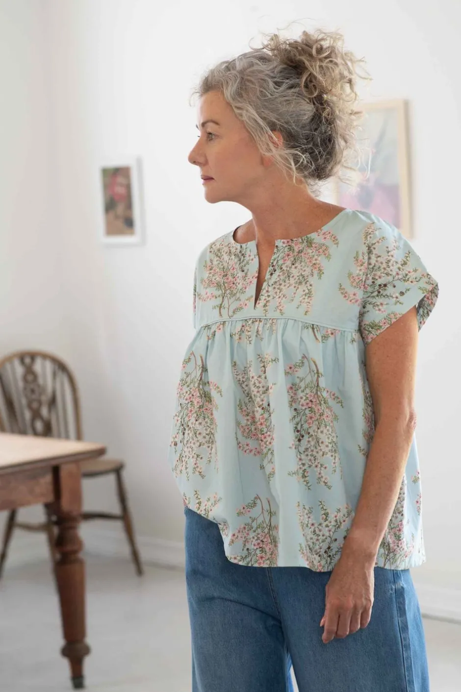 Sale Lazybones Julia Top Manuka