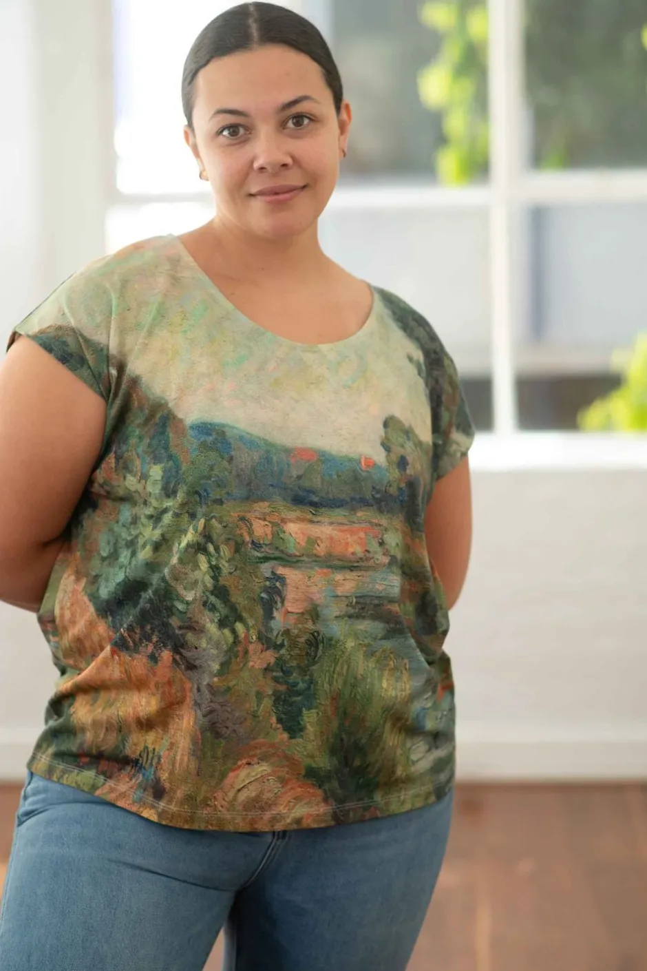 leila_top_landscape_organic_cotton_2.webp Cheap Lazybones Leila Top Landscape *Organic Cotton