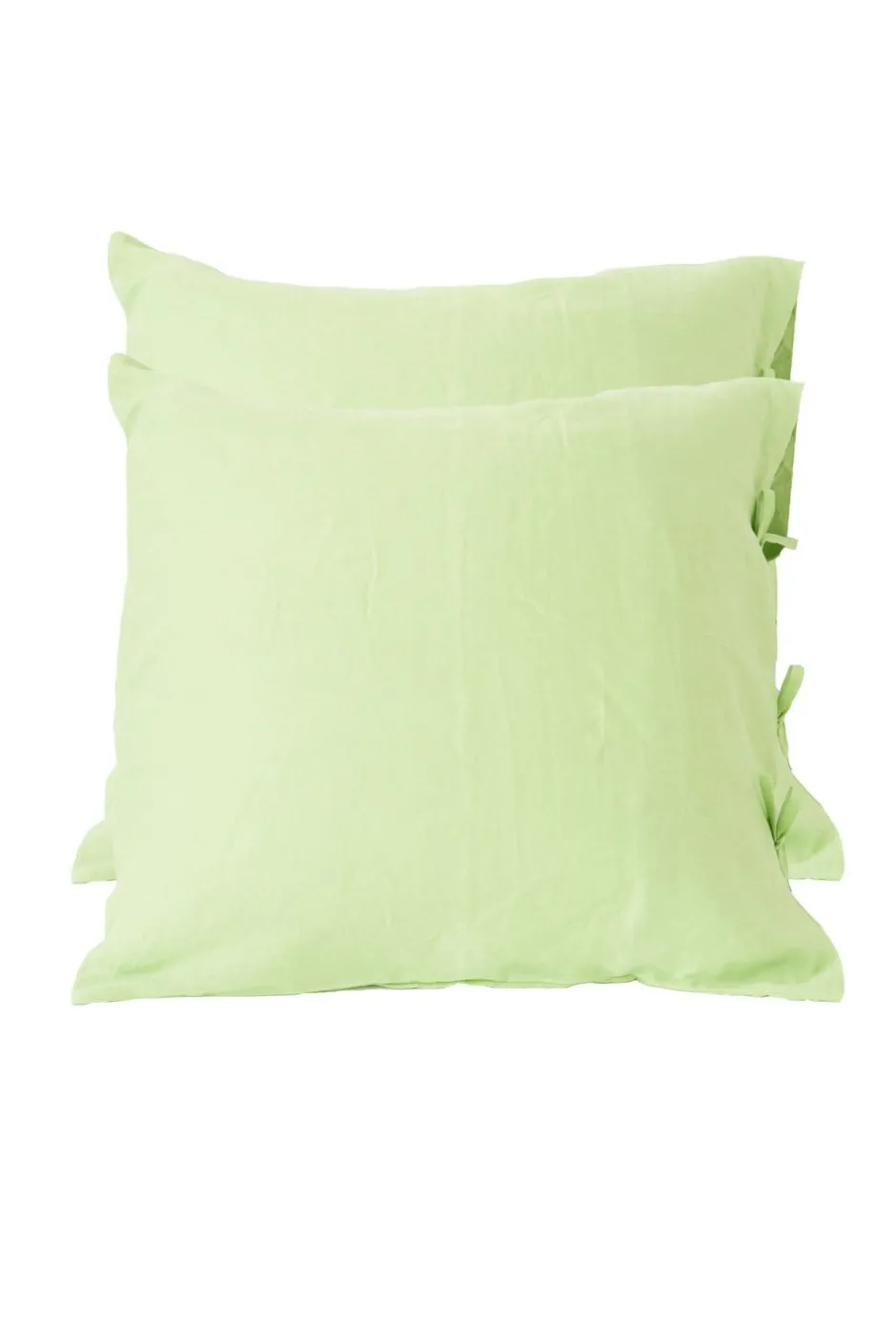 Sale Lazybones Linen Euro Set In Apple