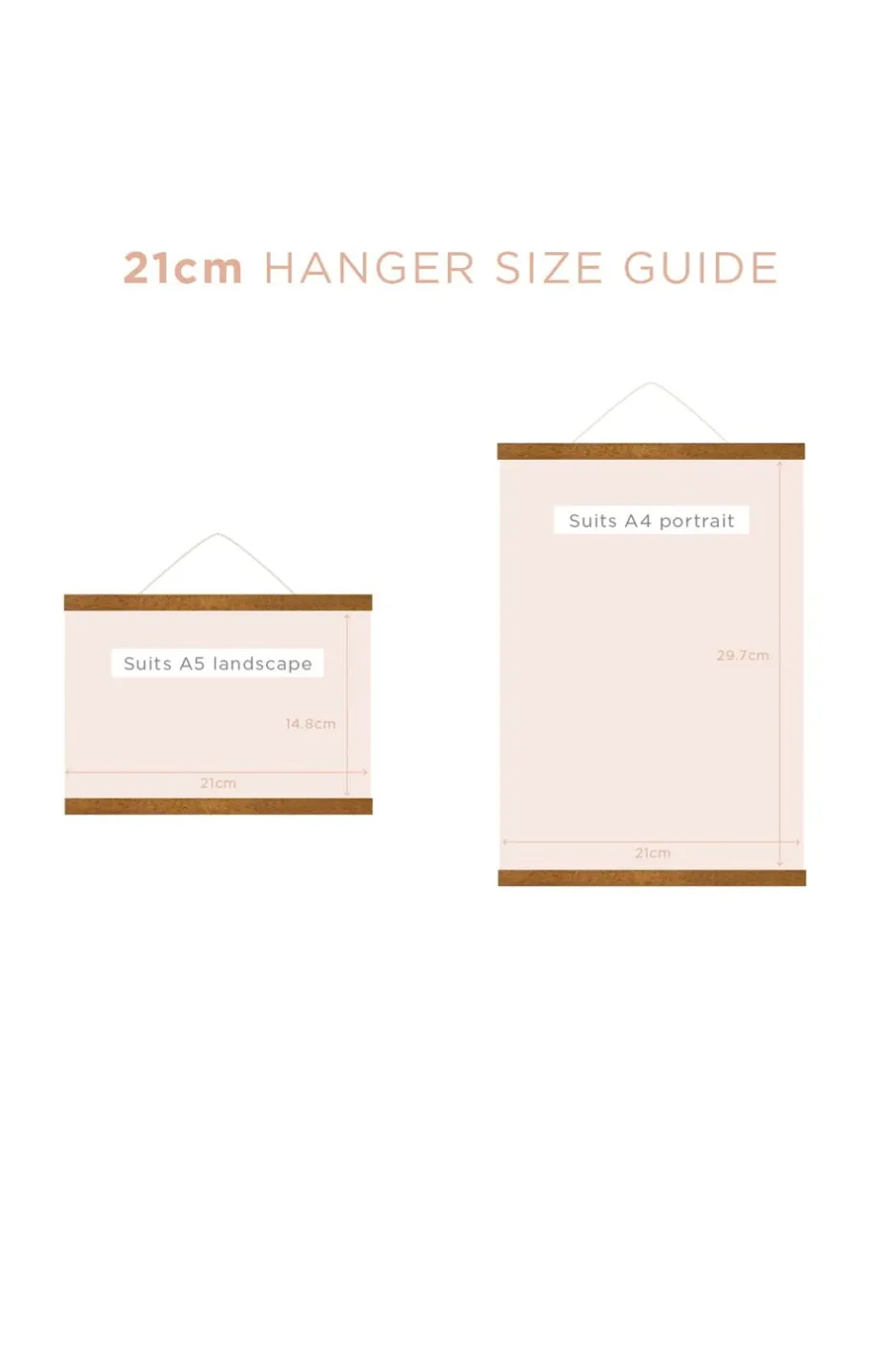 magnetic_print_hanger_cm_2-3.webp Clearance Lazybones Magnetic Print Hanger 21Cm