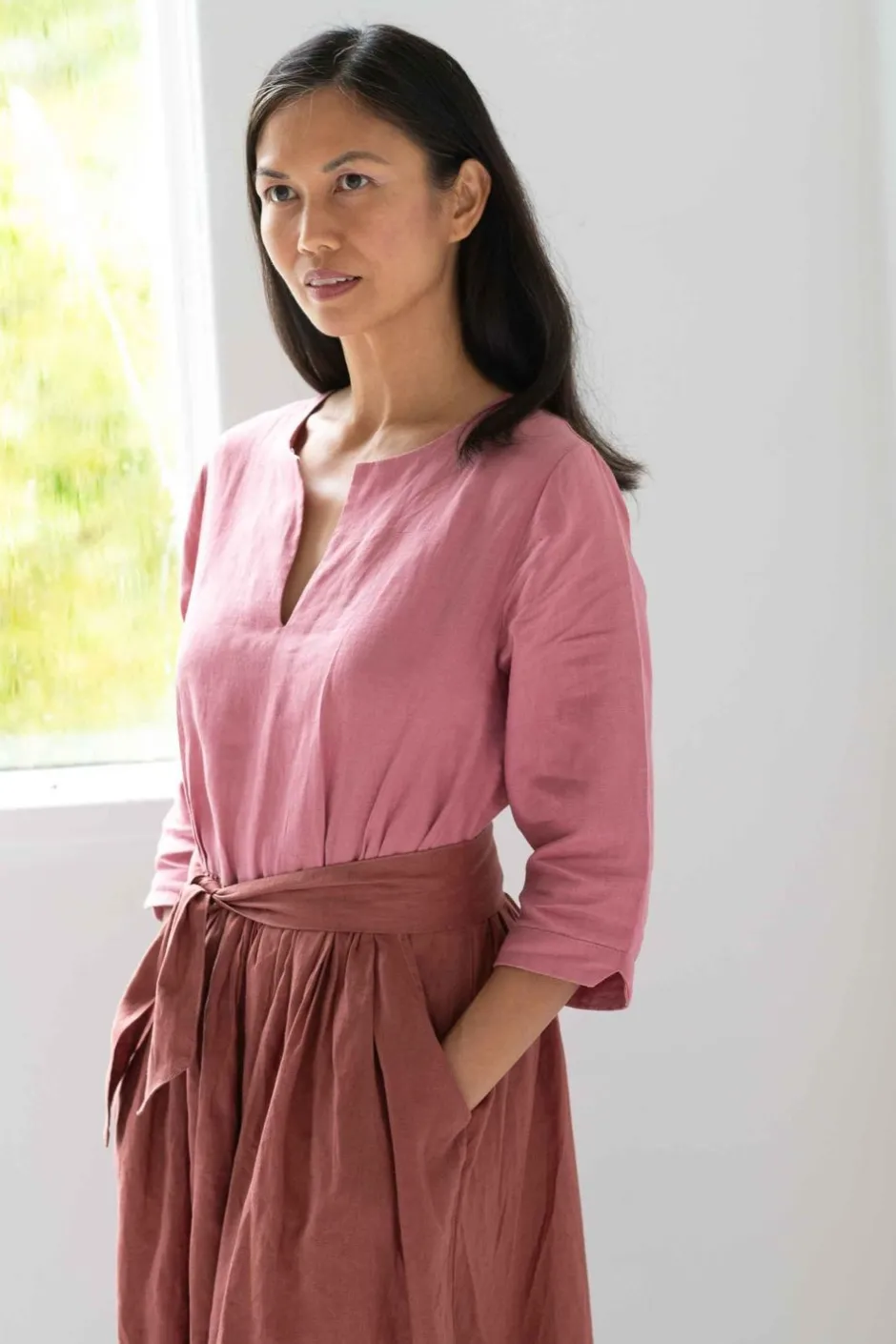 michaela_dress_copper_6.webp Best Lazybones Michaela Dress Copper