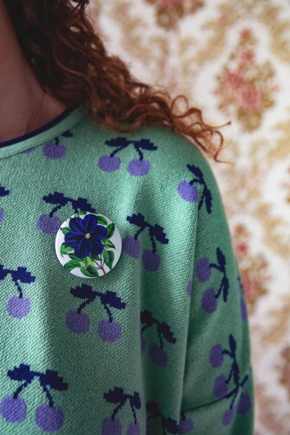 Outlet Lazybones Morning Glory Brooch
