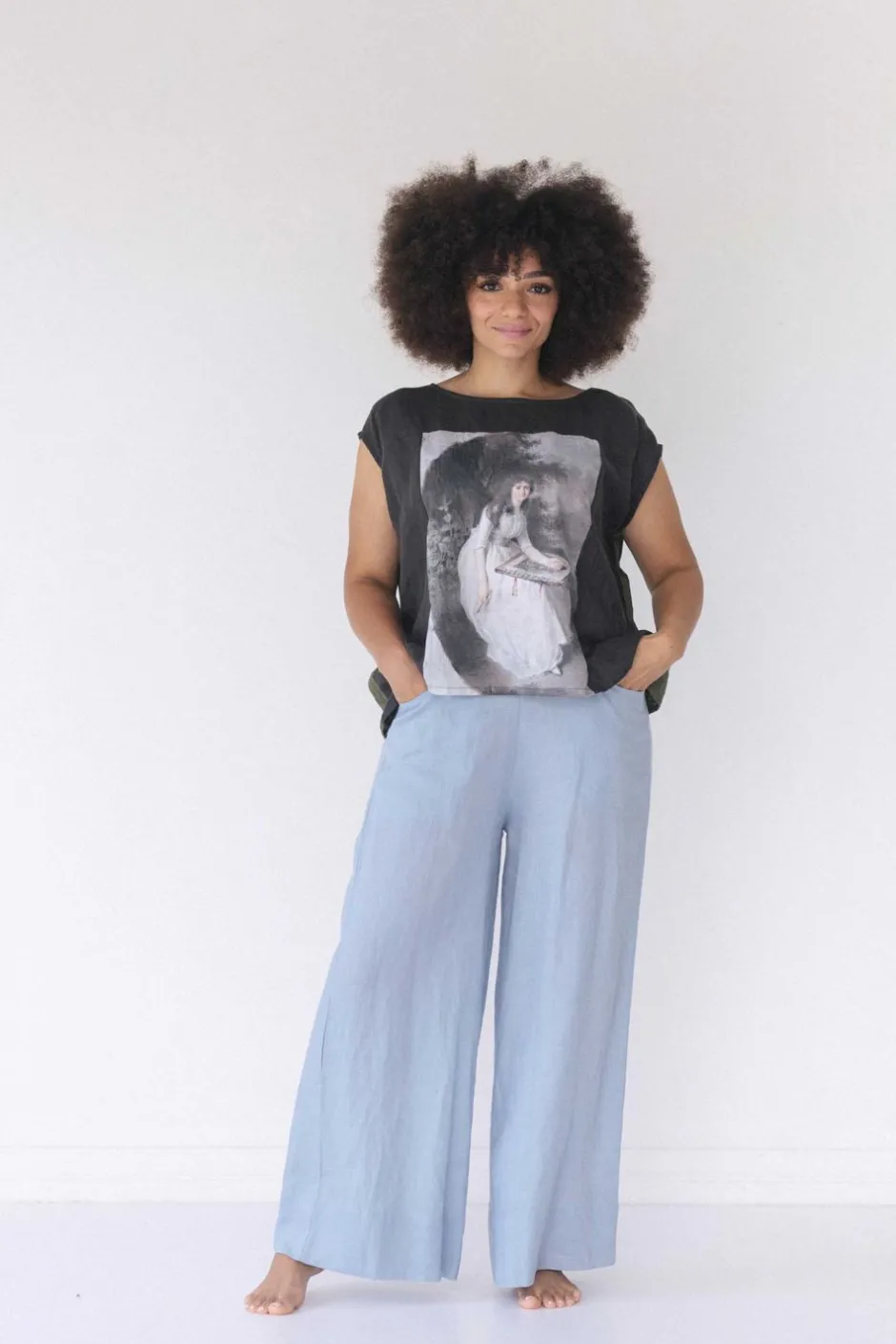 ollie_linen_pant_in_sky_3.webp Discount Lazybones Ollie Linen Pant In Sky