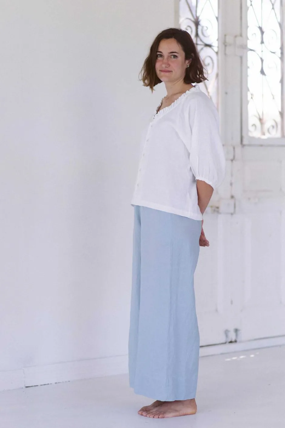 ollie_linen_pant_in_sky_7.webp Discount Lazybones Ollie Linen Pant In Sky