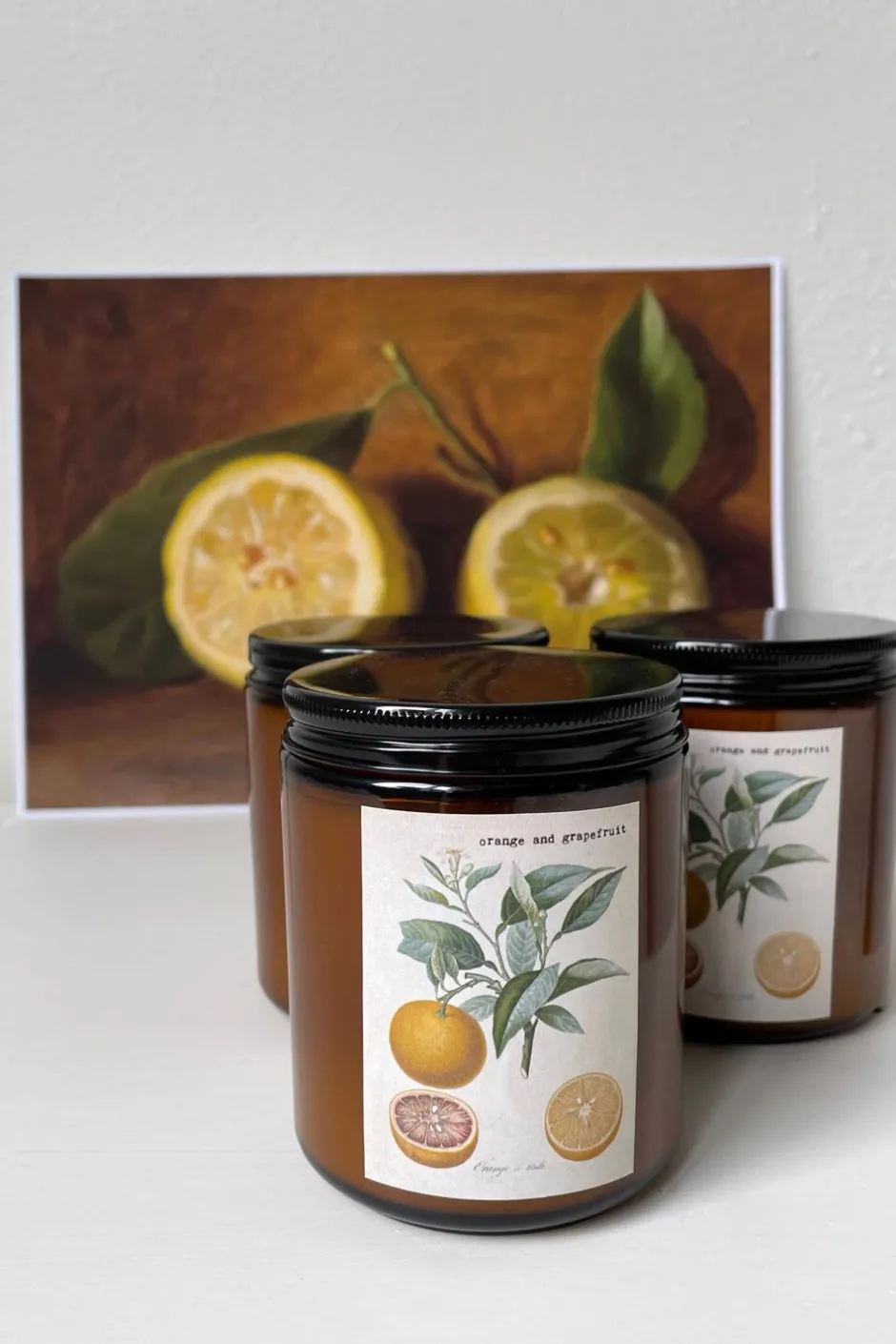 Hot Lazybones Orange And Grapefruit Candle
