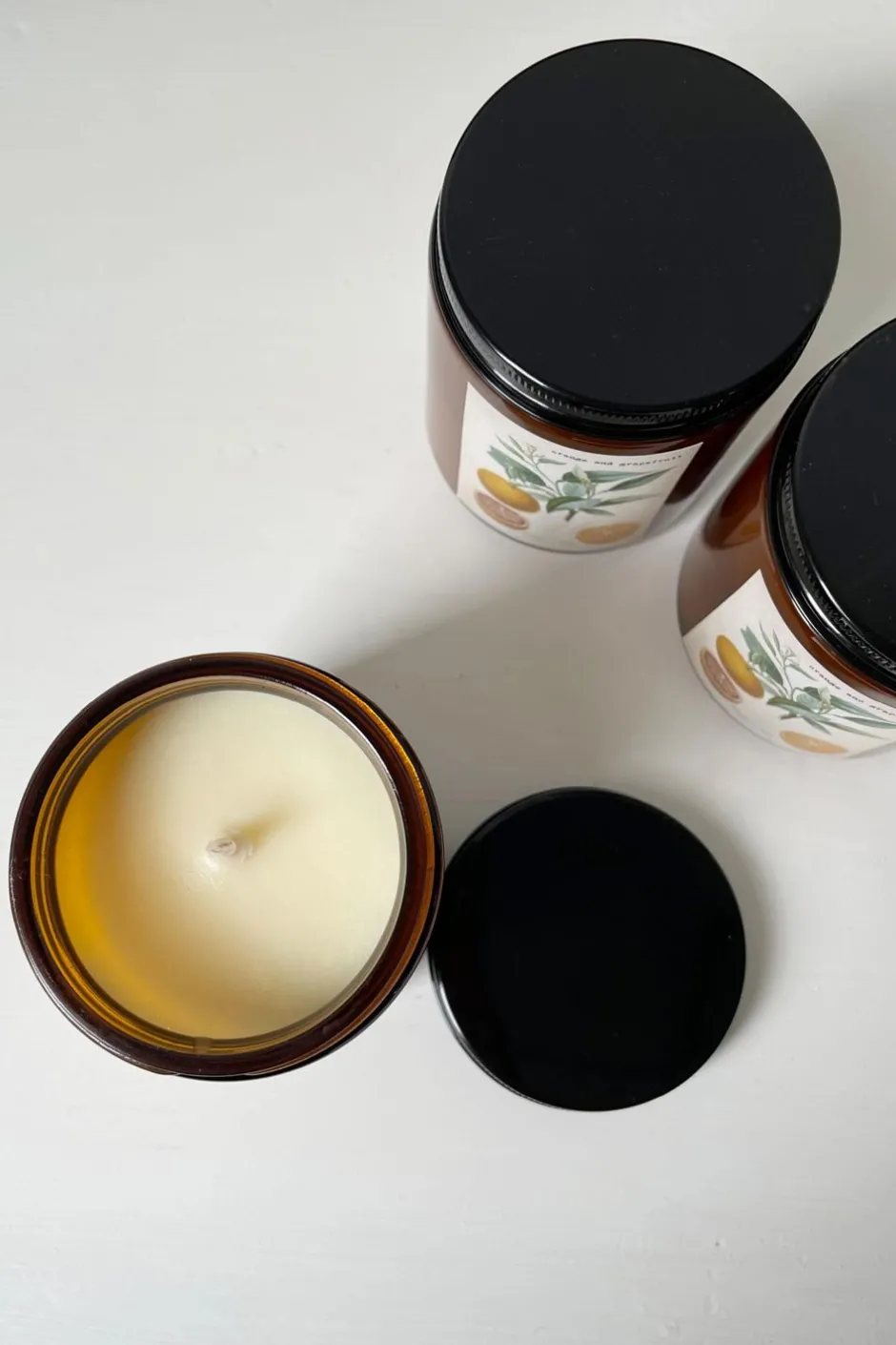 Hot Lazybones Orange And Grapefruit Candle