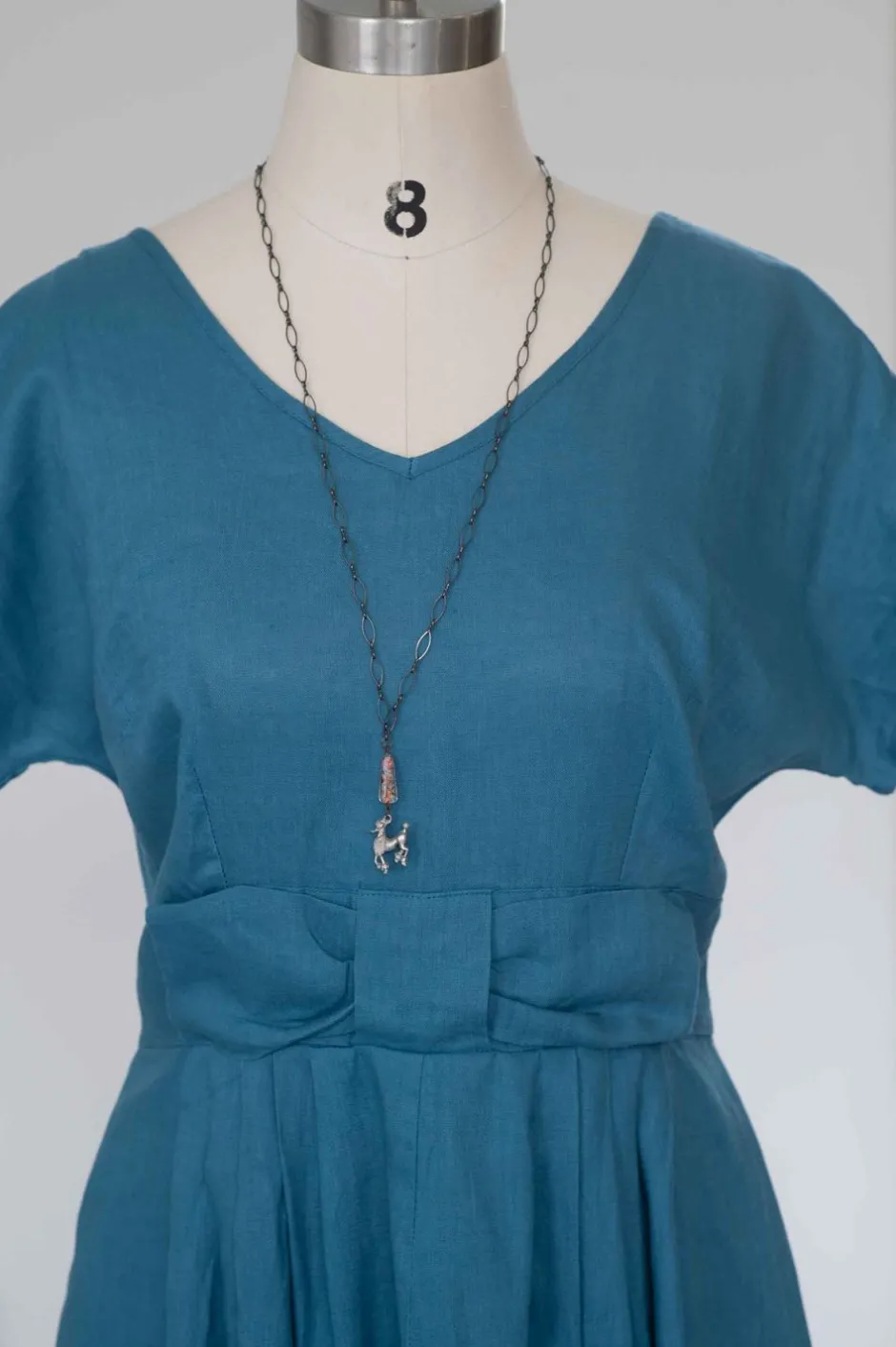 Store Lazybones Poodle Pendant Necklace