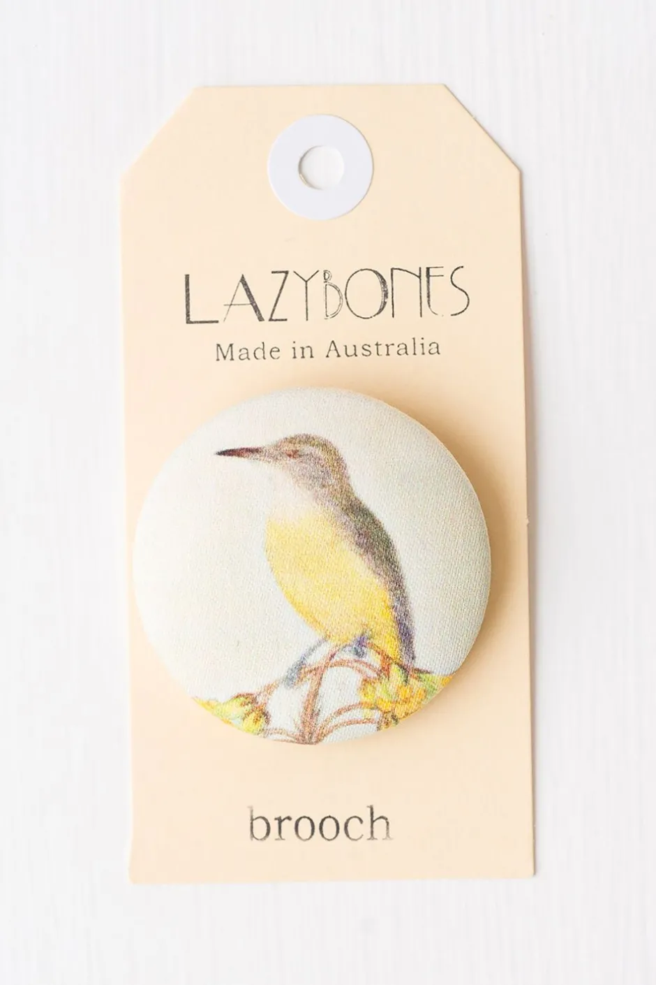 Flash Sale Lazybones Robin Brooch