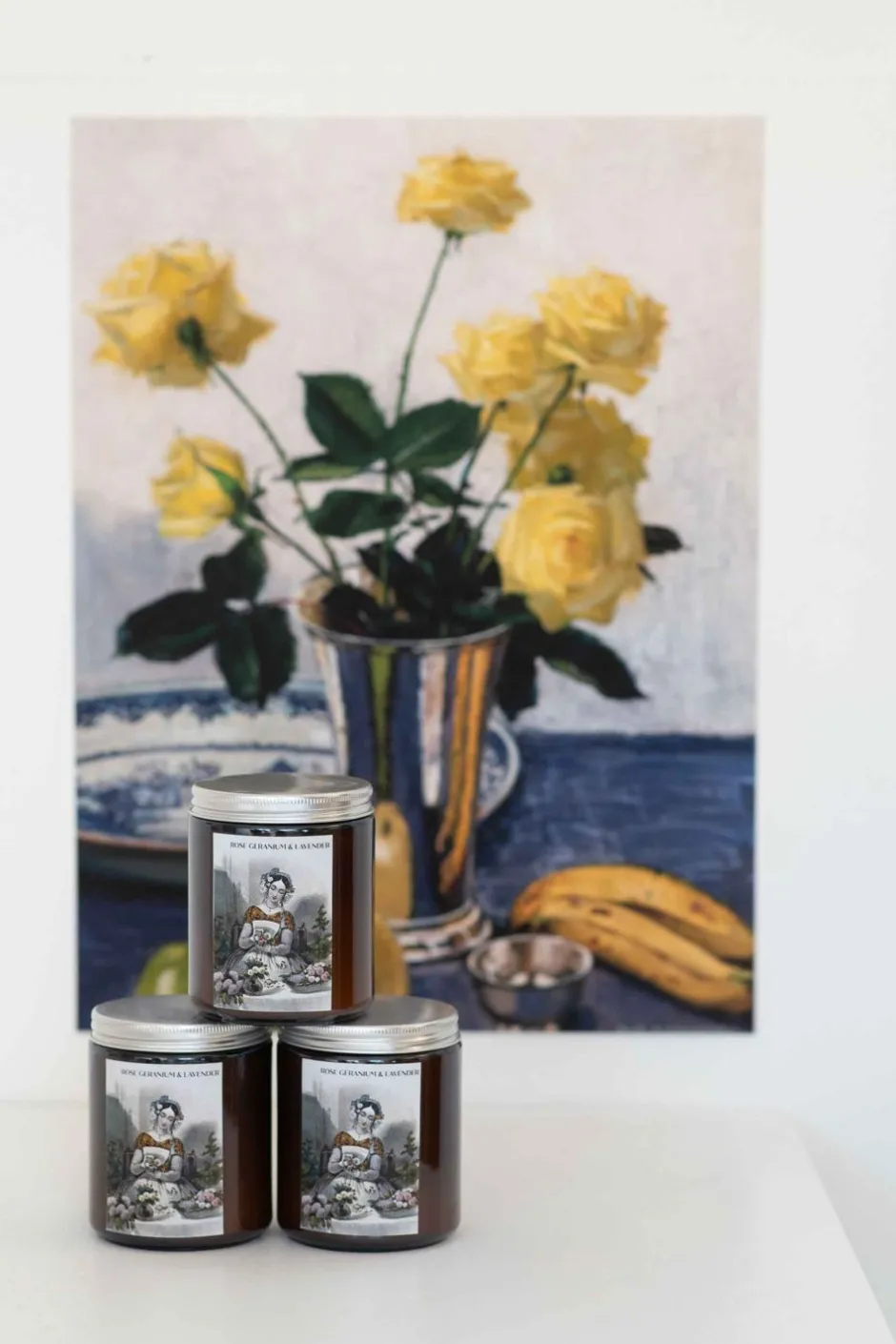 Best Sale Lazybones Rose Geranium & Lavender Soy Candle