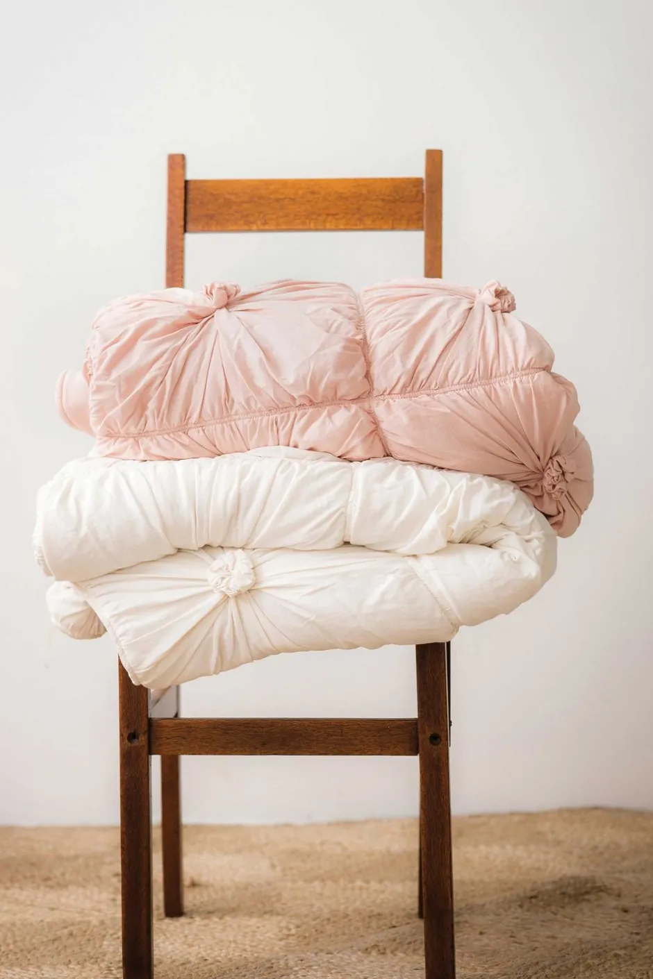 Best Lazybones Rosette Quilt In Natural *Organic Cotton