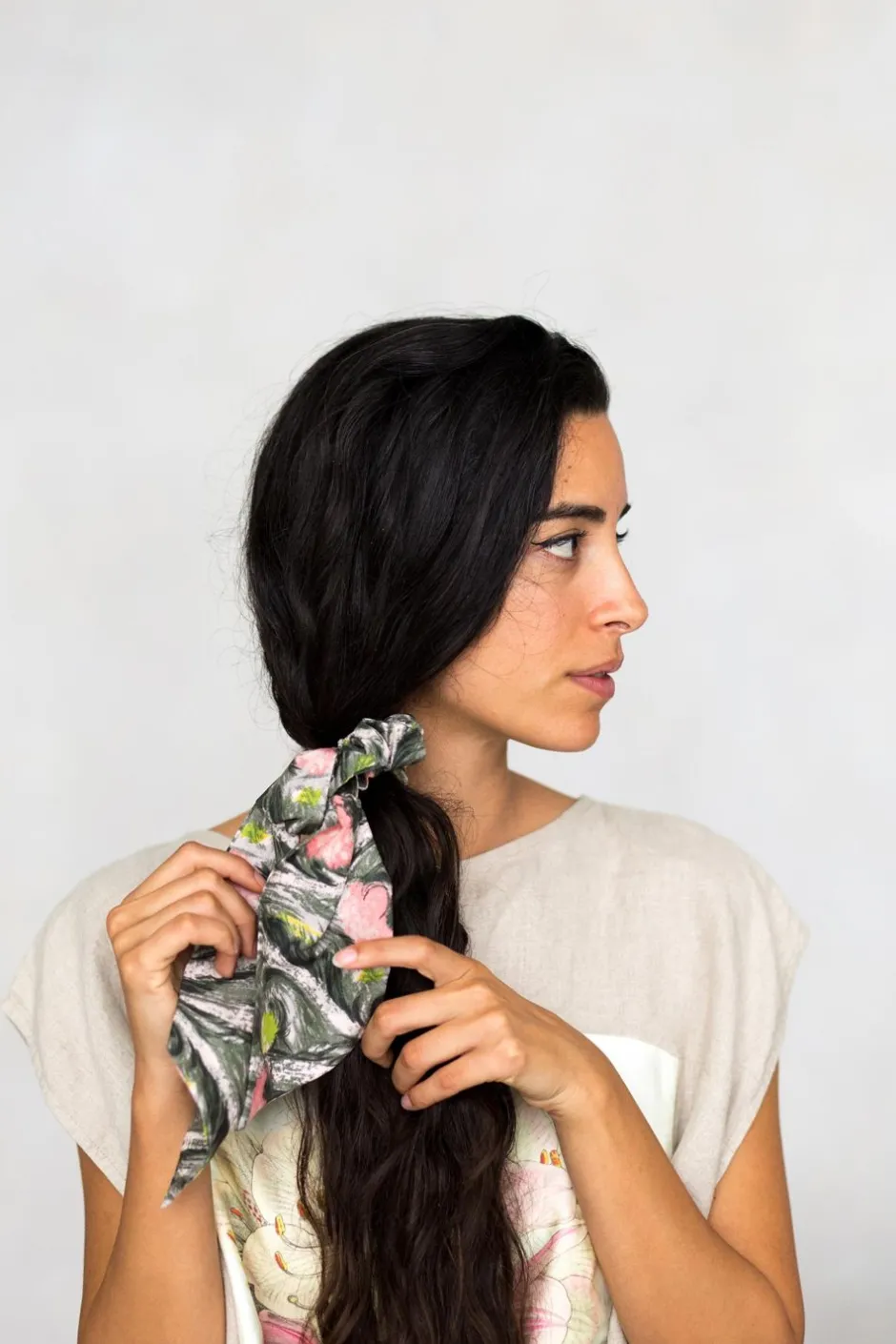 Best Sale Lazybones Scrunchie Scarf In Rosalie