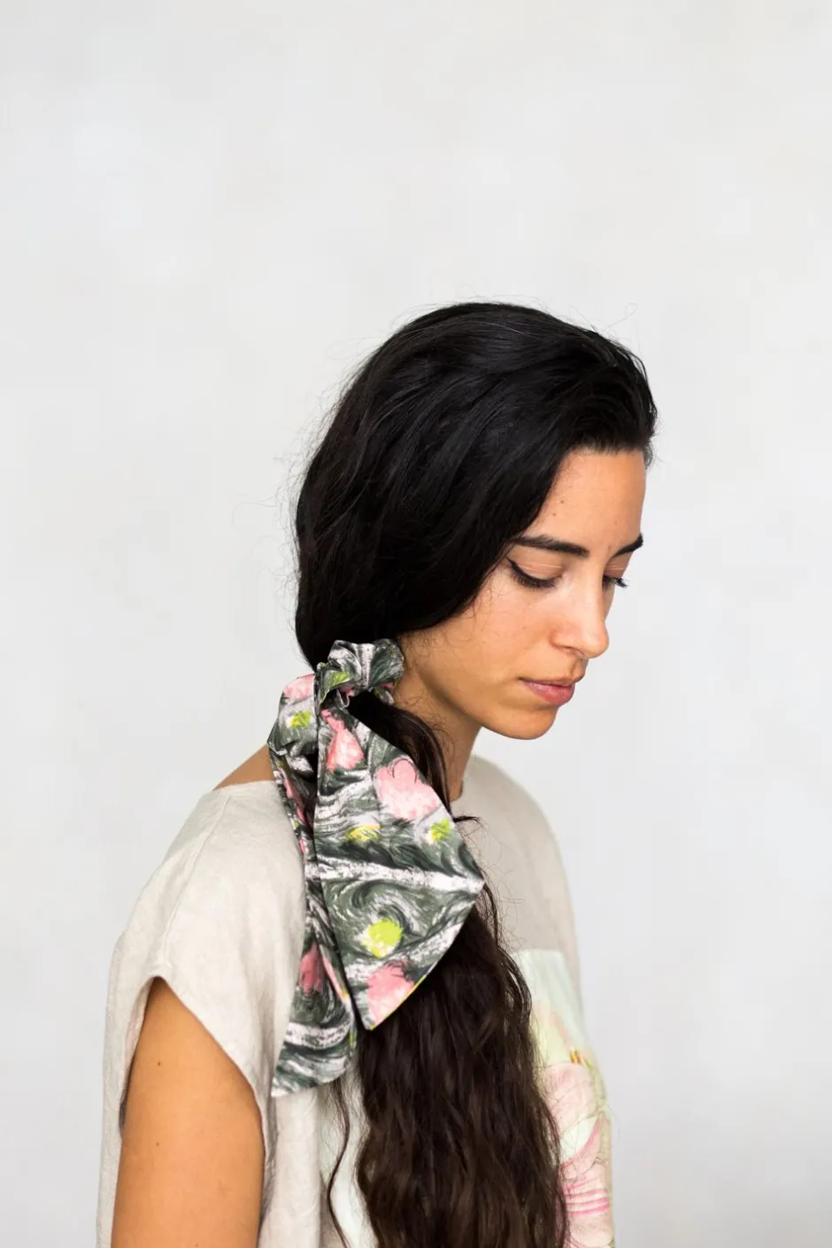 Best Sale Lazybones Scrunchie Scarf In Rosalie
