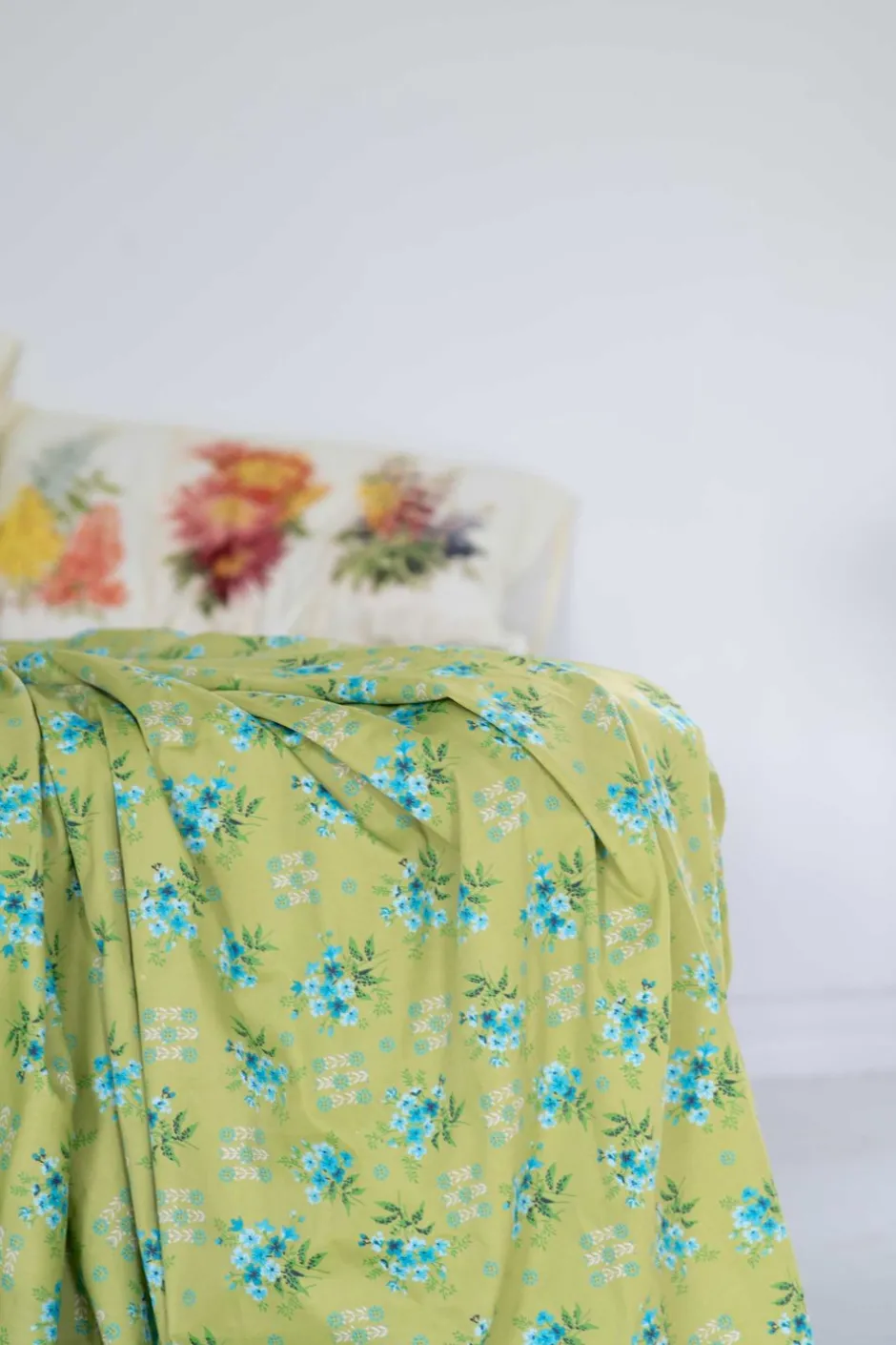Flash Sale Lazybones Sheet Set In Avonlea Moss *Organic Cotton