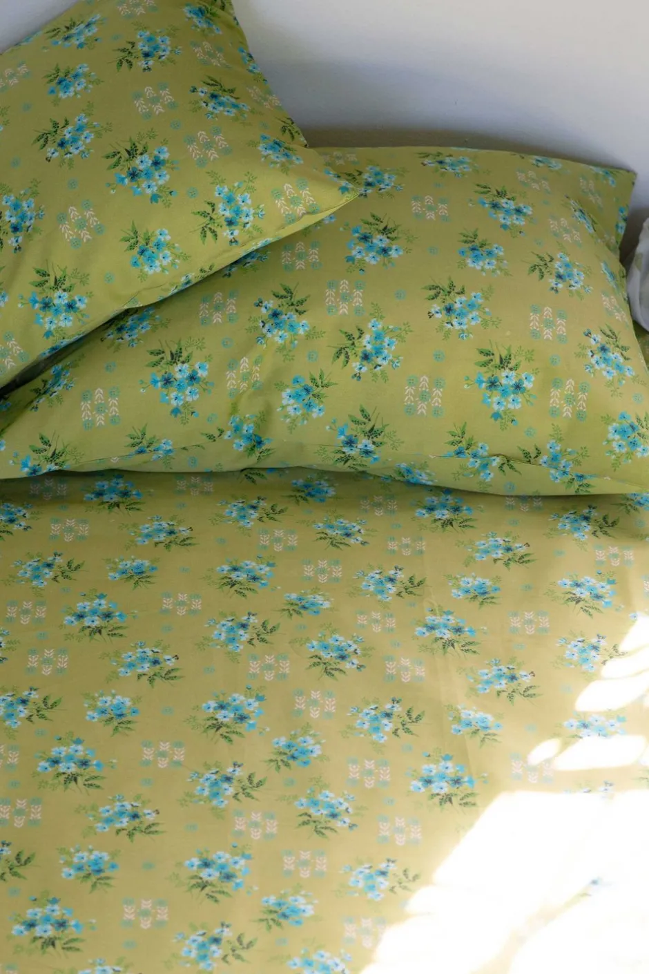 Flash Sale Lazybones Sheet Set In Avonlea Moss *Organic Cotton