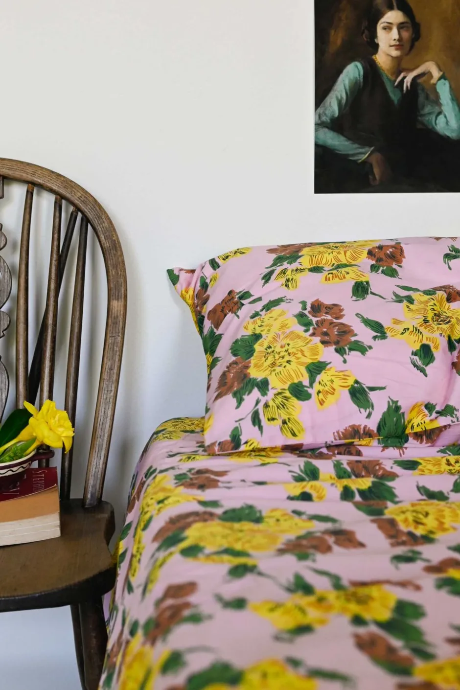 Clearance Lazybones Sheet Set In Zinnia *Organic Cotton