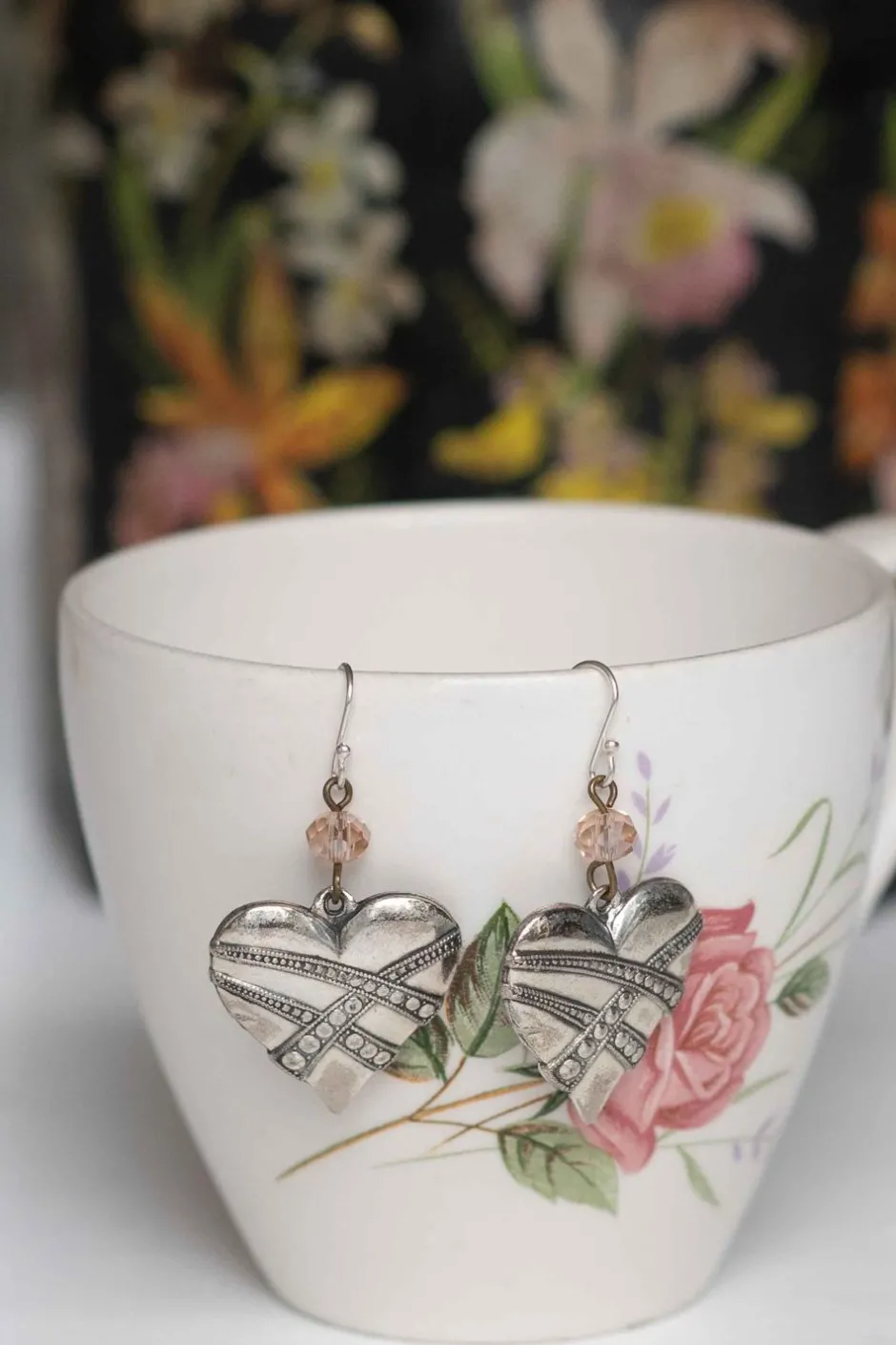 silver_hearts_earrings_2.webp Clearance Lazybones Silver Hearts Earrings