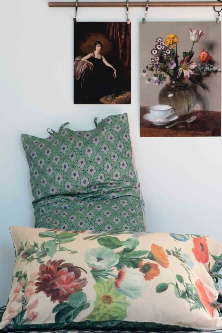 Store Lazybones Summer Flowers Pillowcase Set *Organic Cotton