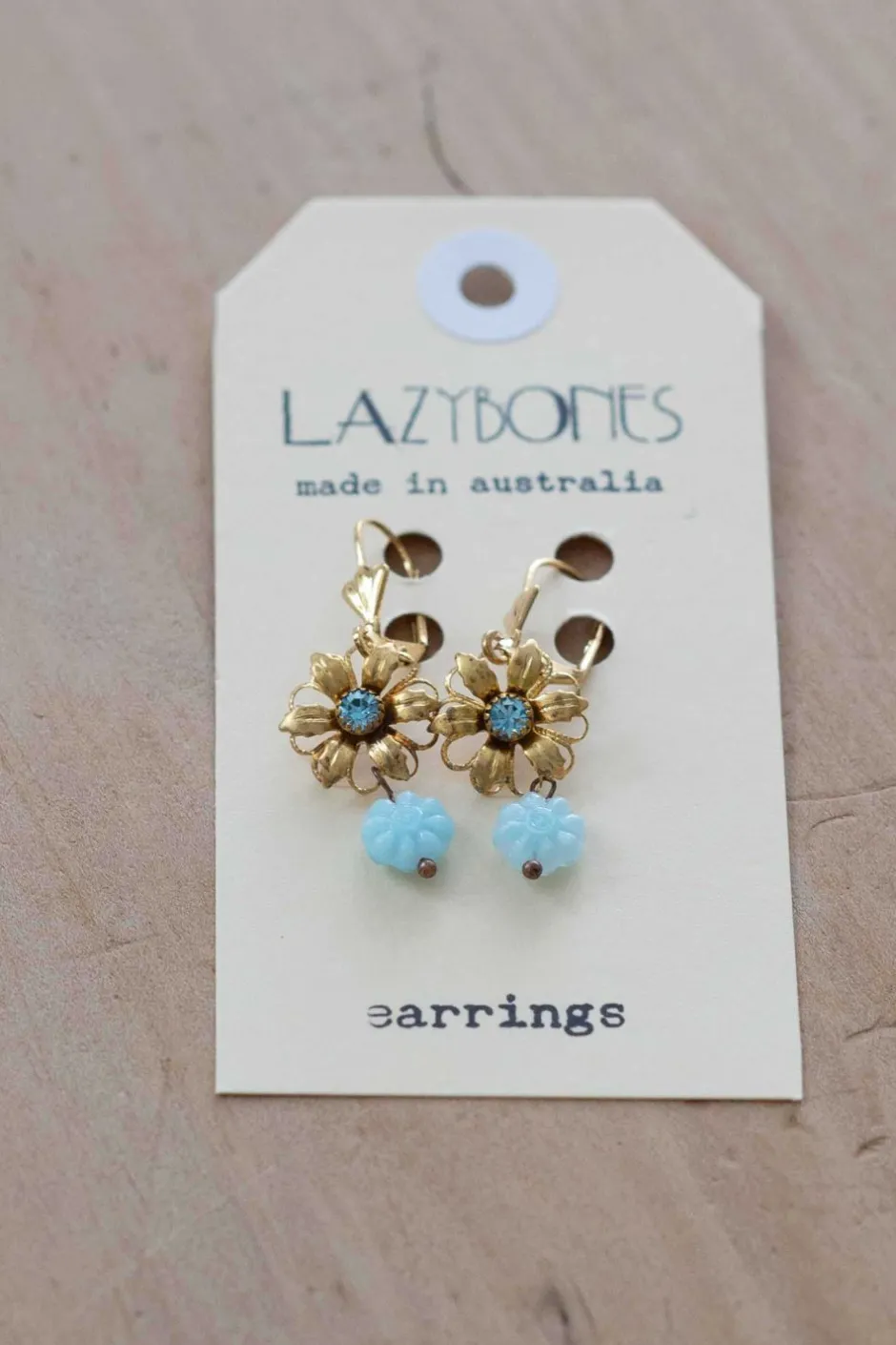 susanna_blue_vintage_earrings_3.webp Cheap Lazybones Susanna Blue Vintage Earrings