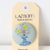 Hot Lazybones Valentine Vase Brooch
