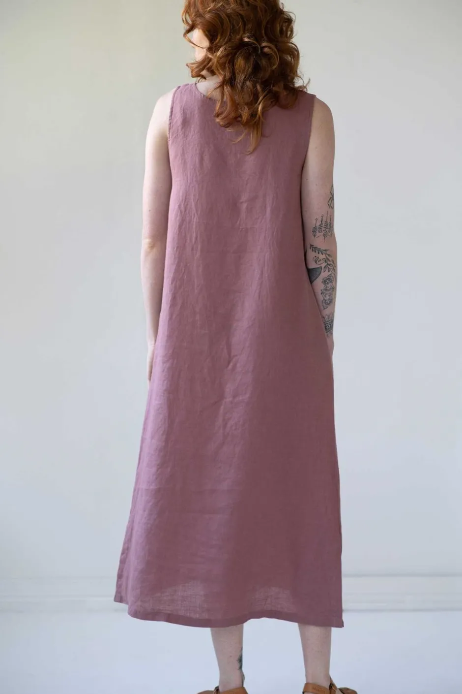 ziggy_dress_woodrose_3.webp Cheap Lazybones Ziggy Dress Woodrose